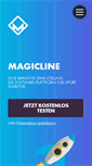 Mobile Screenshot of magicline.com